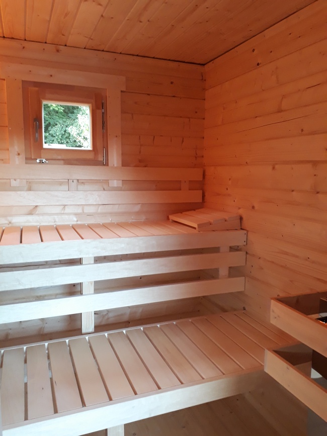 Gartenhaus Sauna 12